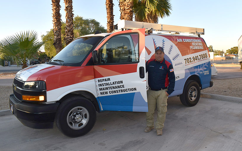 A Day in the Life of a Las Vegas HVAC Tech During Winter 