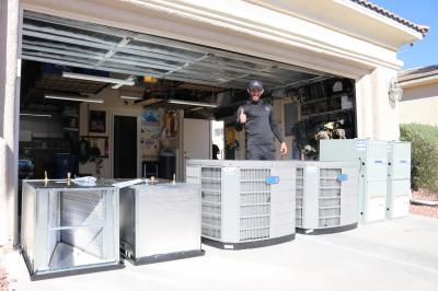 New Central Air Conditioning Units - we provide AC installation on all makes and models