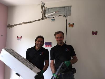 AC Split System replacement by NRS Hvac experts in Las Vegas