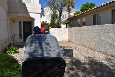 Residential 5 ton AC unit Replacement in Las Vegas North, NV