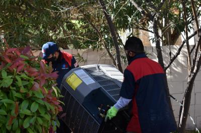 New whole home HVAC system installation in Las Vegas, NV