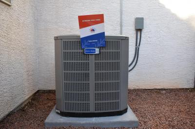 American Standard AC Unit Installation by NRS Cooling Experts. North Las Vegas, Nevada