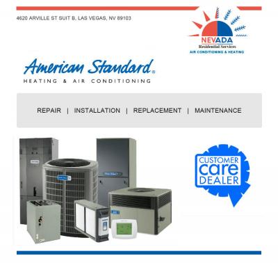 NRS - American Standard Official Customer Care Dealer in Las Vegas | American Standard HVAC Systems Repair and Maintenance
