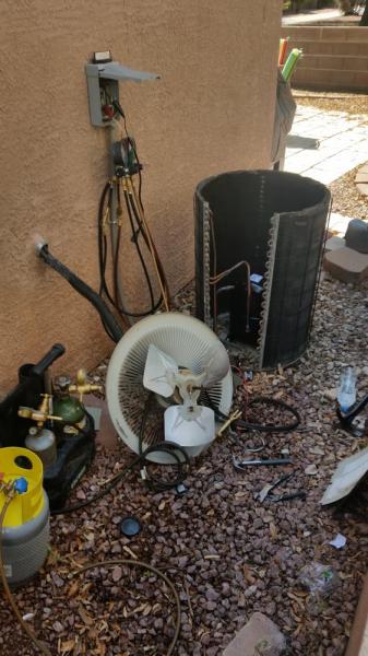 AC Repair WIP in Henderson, NV