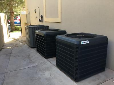 New central AC System installation in Las Vegas, NV