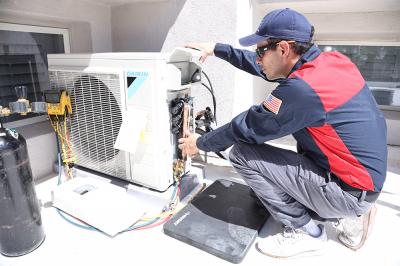 Ductless AC refrigerant leak repair in Las vegas, Summerlin 2024