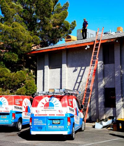 Rooftop AC Maintenance by NRS - Las Vegas HVAC Contractor