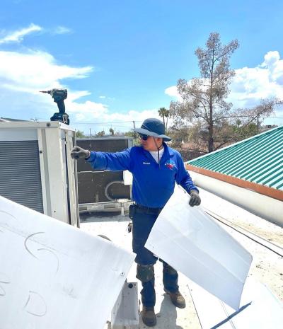 Rooftop AC Repair Las Vegas, NV by NRS HVAC repair team