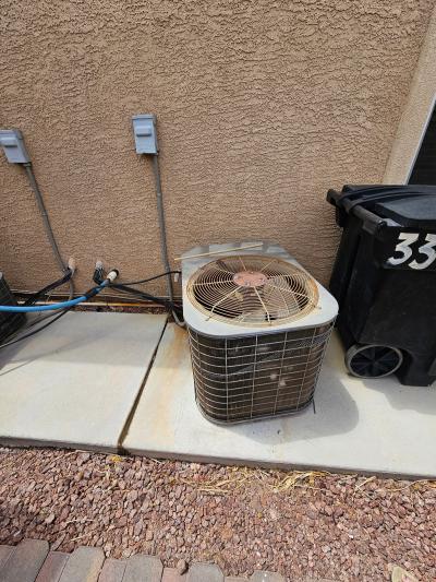 Old AC before Replacement in one of Las Vegas households.