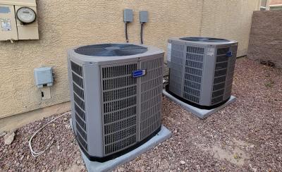 Dual high-efficiency AC units: Maximum cooling power for ultimate comfort!